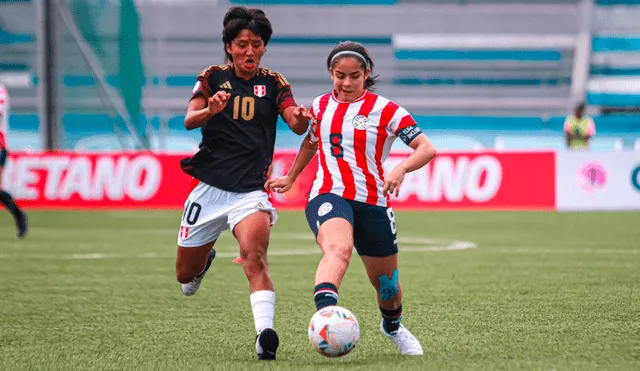 Perú cayó 2-1 ante Paraguay en el Sudamericano femenino Sub-20