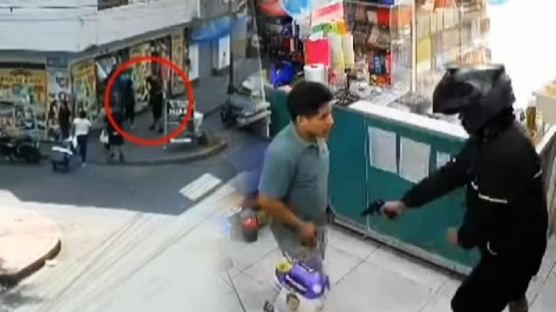 El Agustino: Trabajador de bazar herido por disparo de delincuente