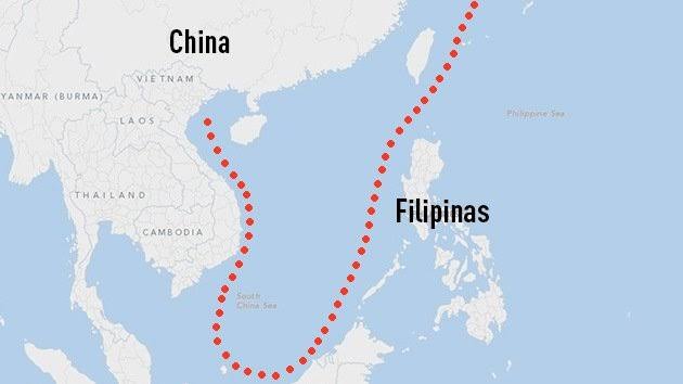 Filipinas acusa a China de disparar cañones de agua