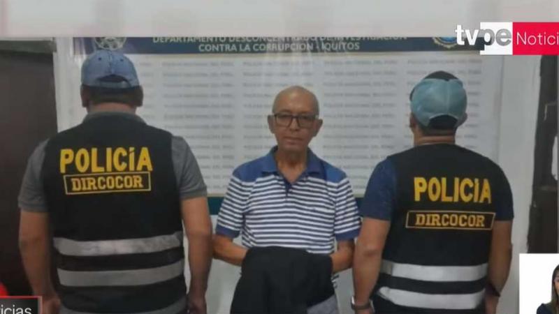 Alcalde de Pebas, Loreto detenido en aeropuerto Jorge Chávez