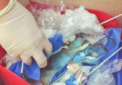 PNP descubre residuos hospitalarios contaminados