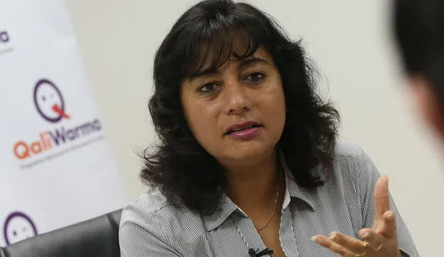 Mónica Moreno renuncia a su cargo como directora de Qali Warma