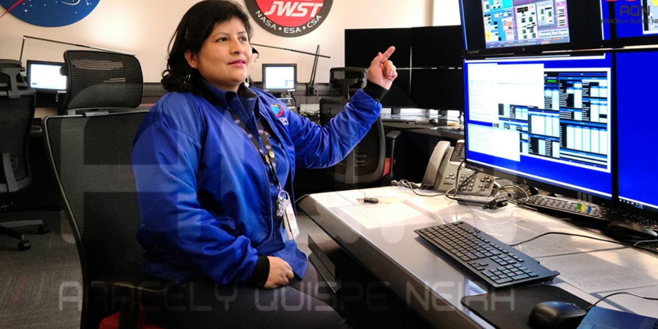 Ingeniera peruana Aracely Quispe destacada por la NASA en "Las Personas detrás de Webb"