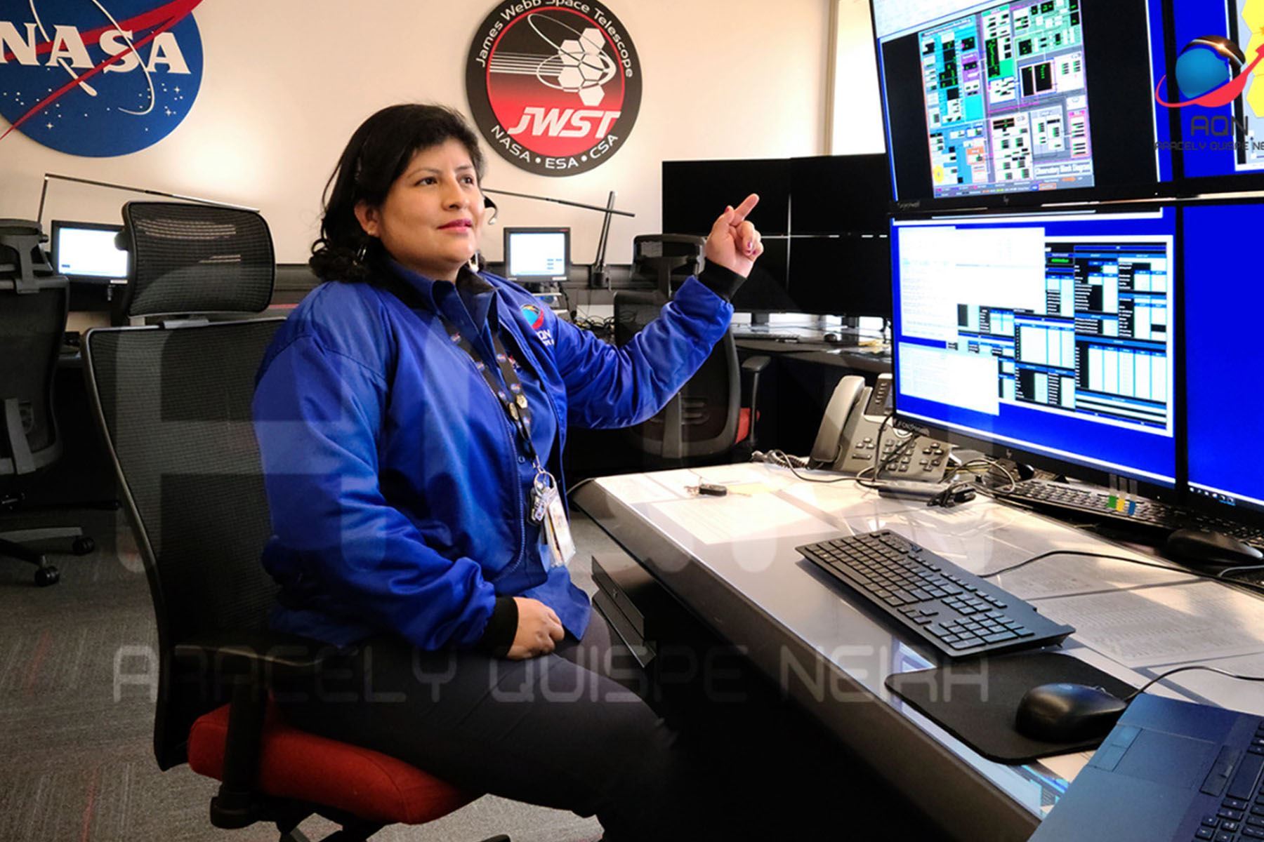 Ingeniera peruana Aracely Quispe destacada por la NASA en "Las Personas detrás de Webb"