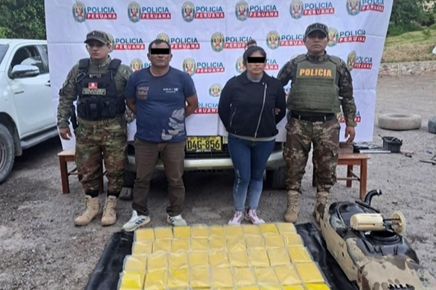 Ayacucho: PNP incauta más de 48 kilogramos de cocaína en el Vraem