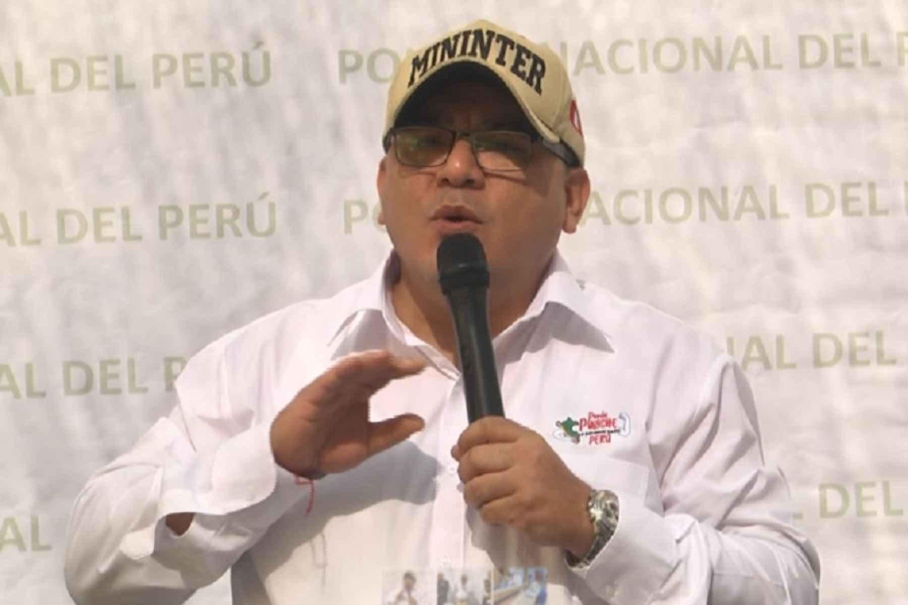 Ministro Santiváñez lanza operativo “Amanecer Seguro” a nivel nacional