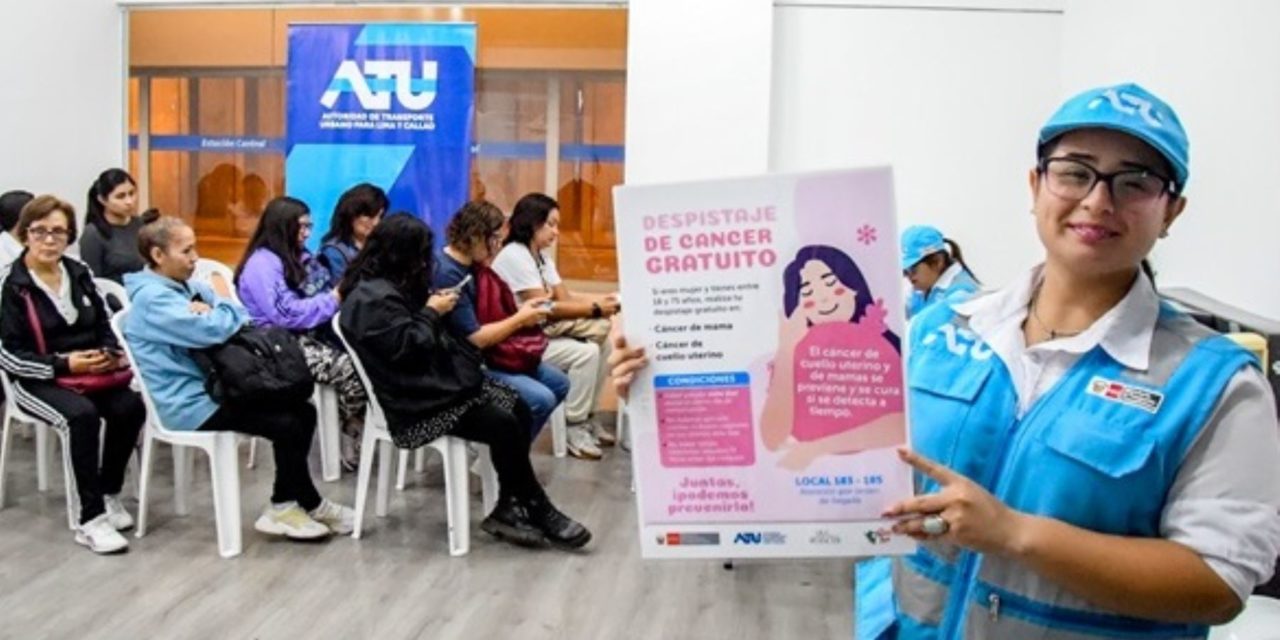 Metropolitano: despistaje gratuito de cáncer de mama y cuello uterino seguirá en junio