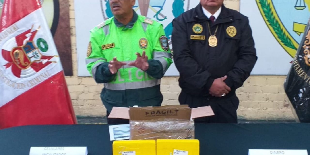 Detienen en Puno a dos presuntos miembros de banda criminal vinculada al tráfico de drogas