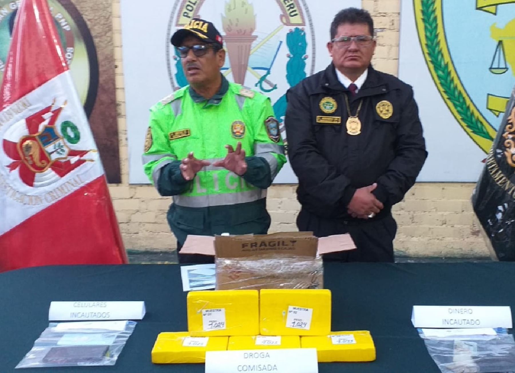 Detienen en Puno a dos presuntos miembros de banda criminal vinculada al tráfico de drogas