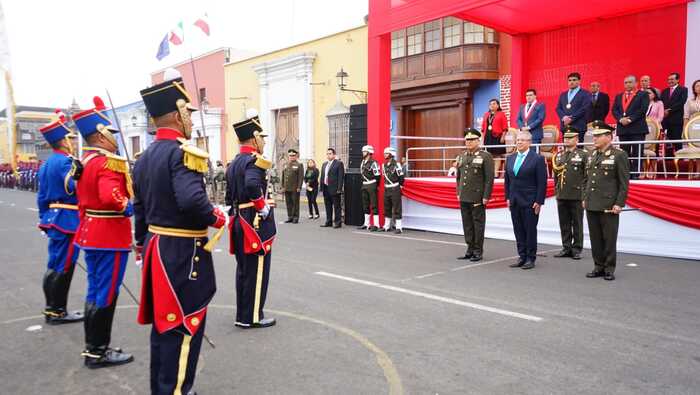 Walter Chávez asistió a la apertura de Campaña Militar en Trujillo