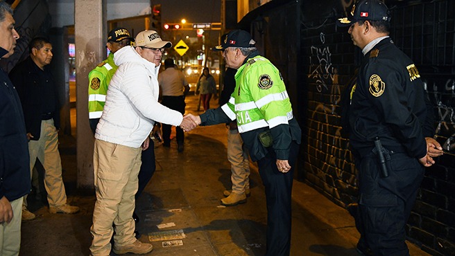 Ejecutan el tercer Operativo policial "Amanecer Seguro" en Lima