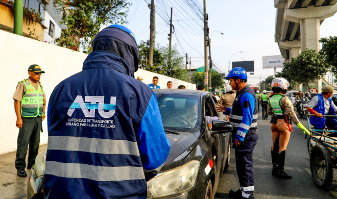 ATU confirma que envió al depósito a más de 1250 vehículos informales