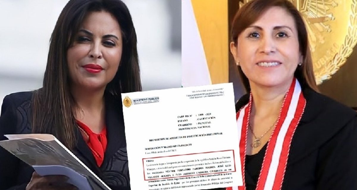 Fiscal Delia Espinoza presentó denuncia constitucional contra Patricia Benavides y Patricia Chirinos