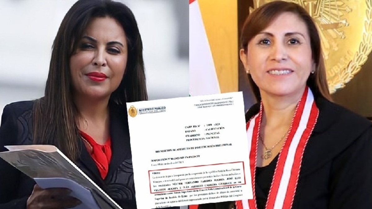 Fiscal Delia Espinoza presentó denuncia constitucional contra Patricia Benavides y Patricia Chirinos