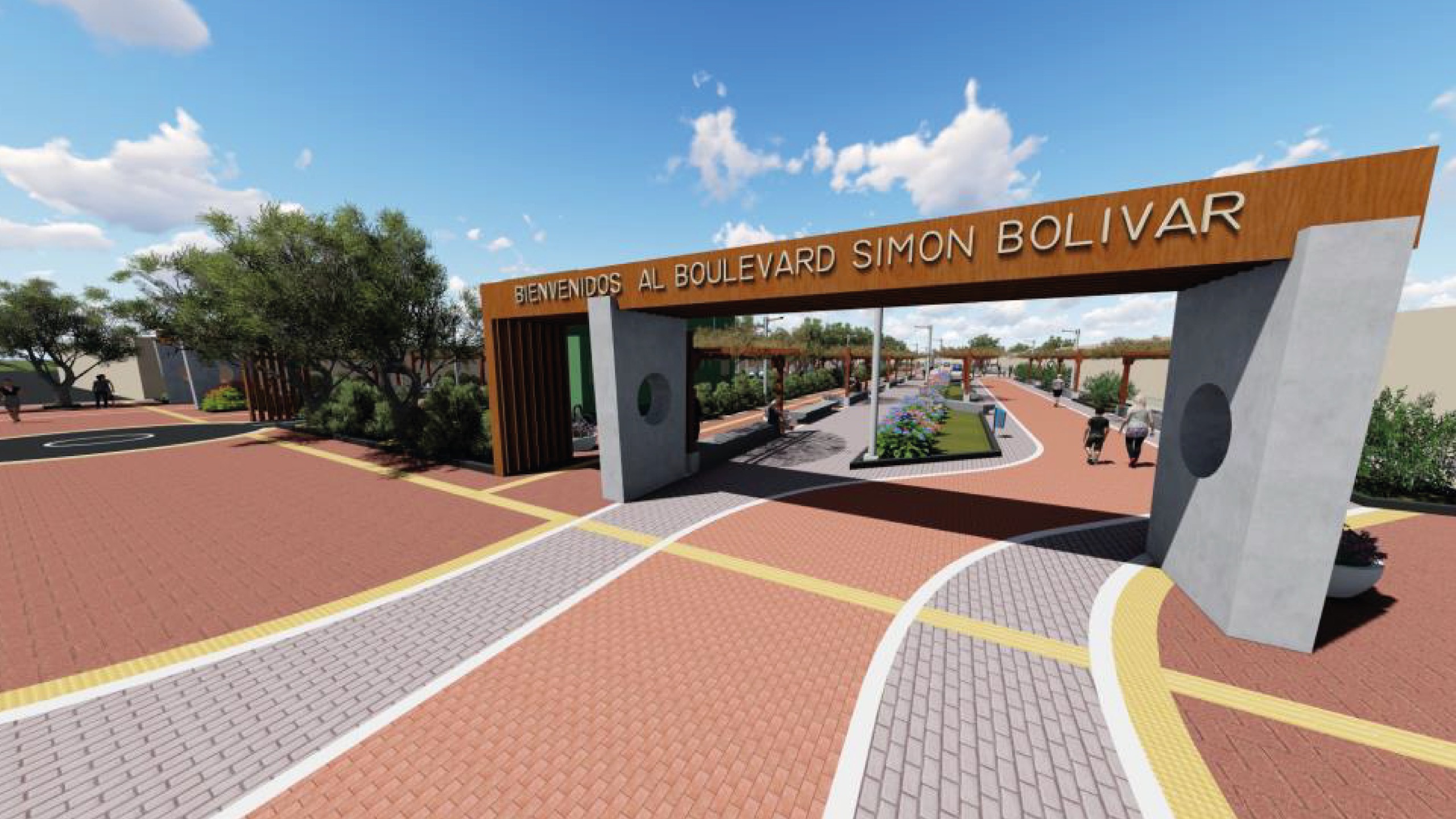 Municipalidad de Bellavista iniciará mejoramiento del Boulevard Simón Bolívar