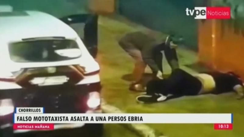 Chorrillos: cae mototaxista que registra varias denuncias por robo