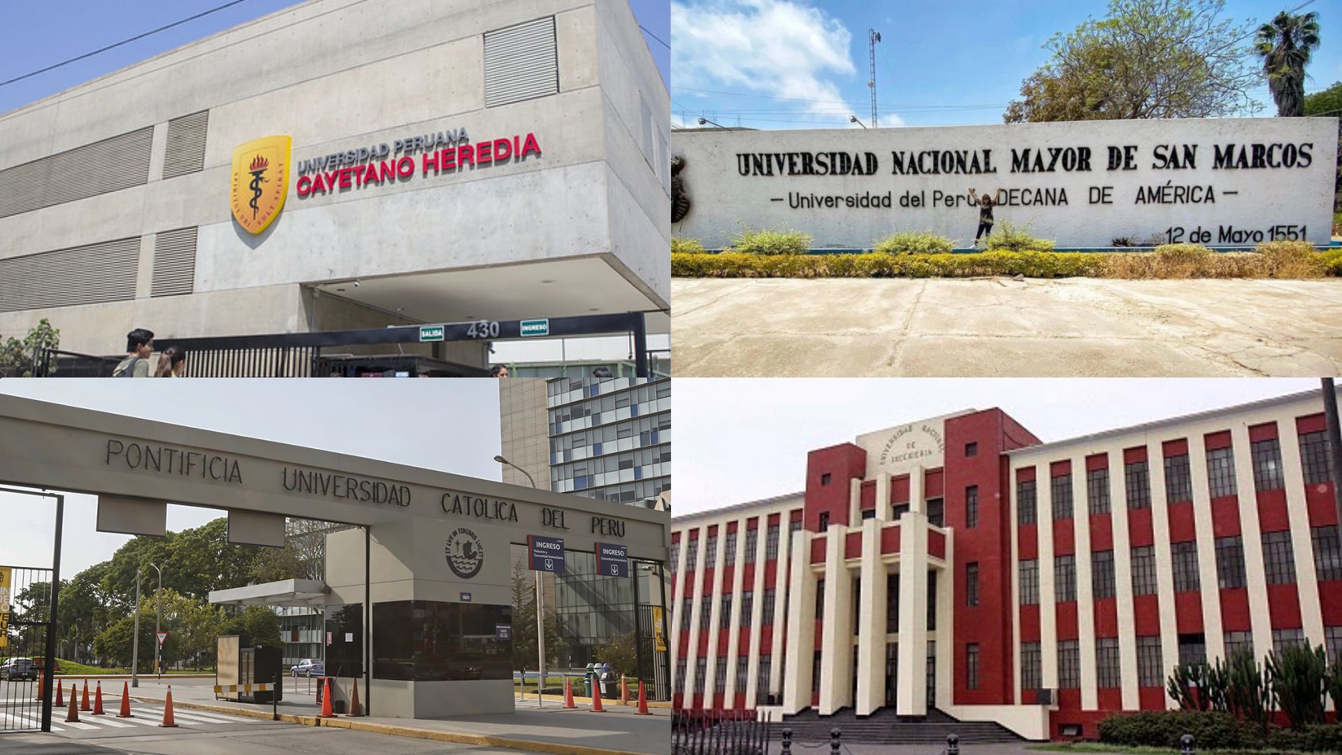 7 universidades peruanas entre las mejores del mundo, según prestigioso ranking