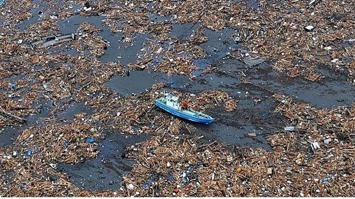 La isla de plástico ya se considera como un continente más
