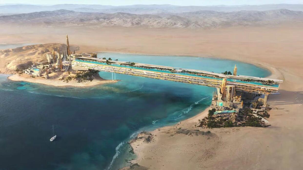 Arabia Saudita: ya empezó la construcción de la piscina más grande
