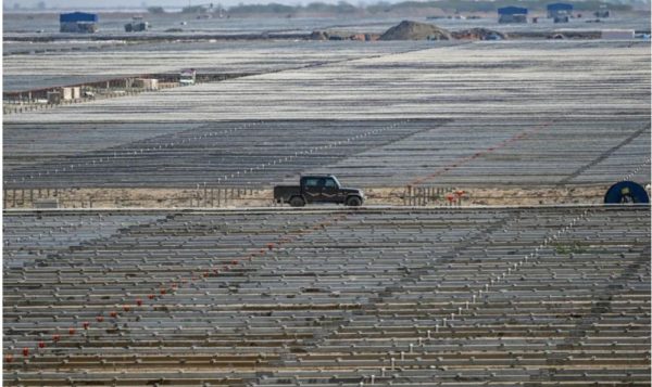 Se esta construyendo la planta de energía más grande del mundo