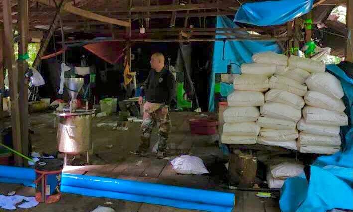 16 mil kilos de cocaína fueron desmantelados por la policía
