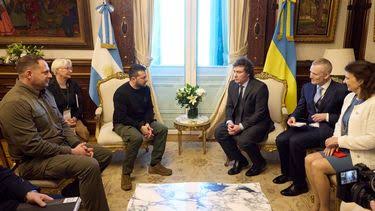 Milei es invitado a la cumbre de paz por Ucrania