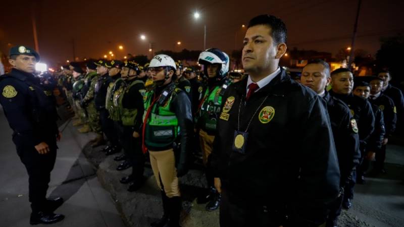 Operativo policial "Impacto 2024": 252 delincuentes detenidos y 8 bandas desmanteladas en el Callao