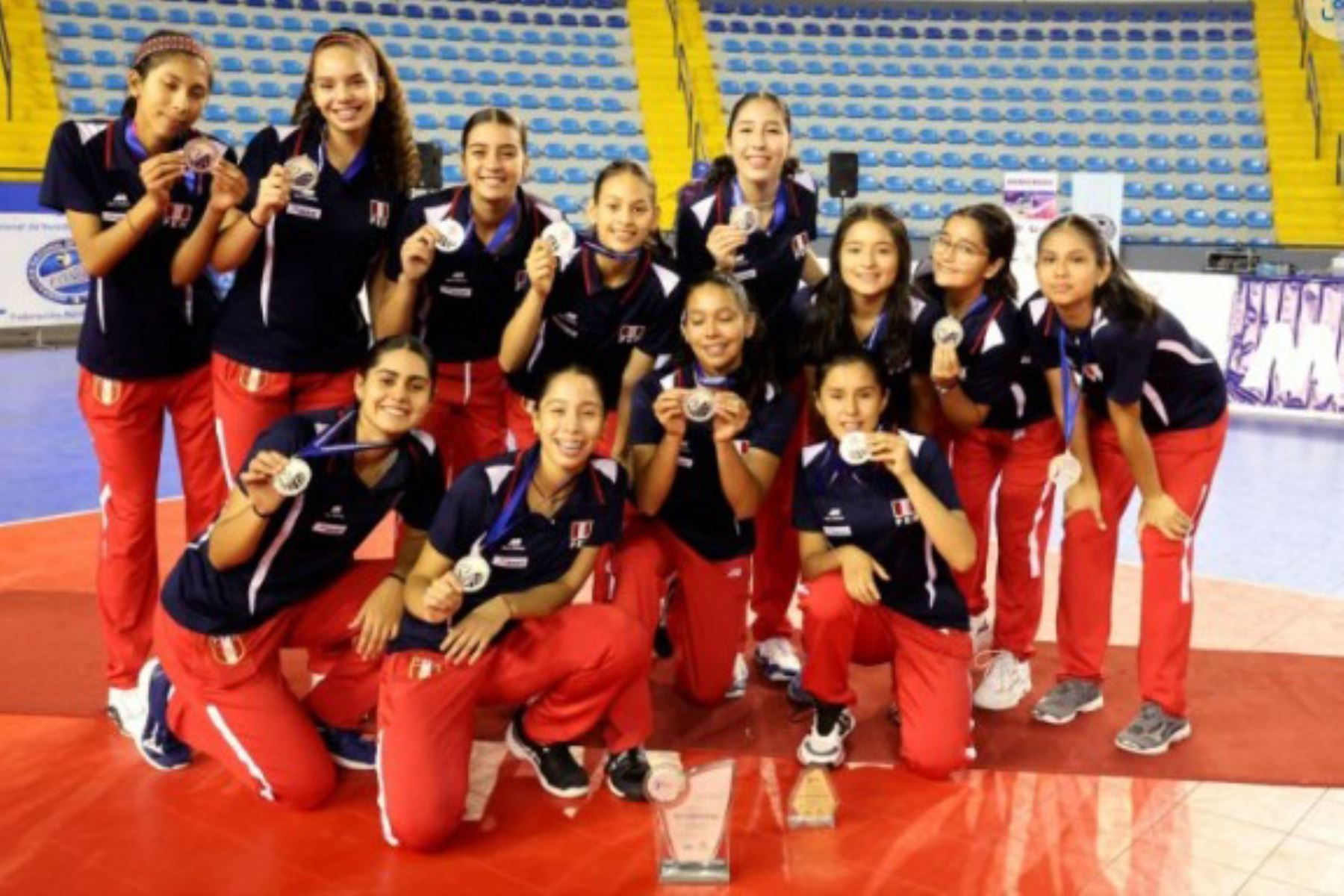 Destacada actuación de la selección peruana de voleibol en la Copa Panamericana U17