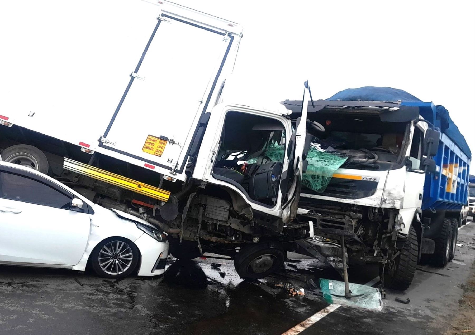 Dos accidente de tránsito en Trujillo y Virú dejan tres muertos y cinco heridos