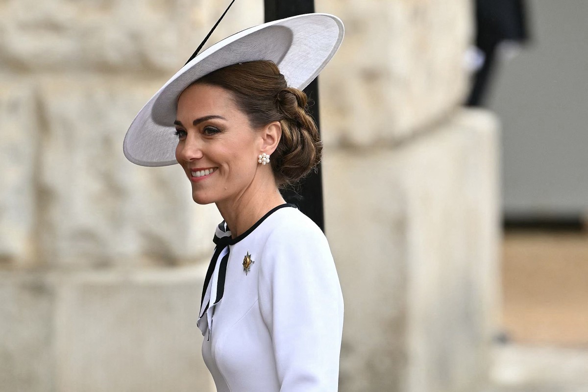 Kate Middleton hace su primera aparición en público después de su diagnóstico de cáncer