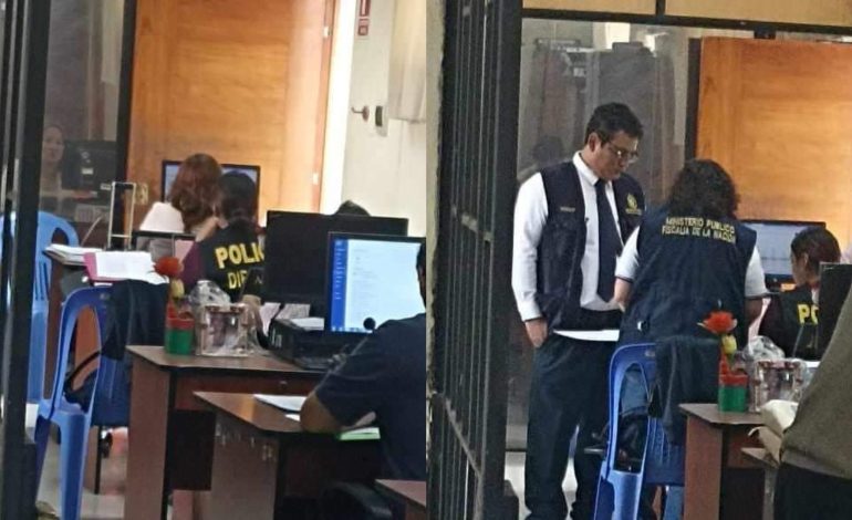 Gobierno regional de Piura: Fiscalía anticorrupcíon registra oficinas