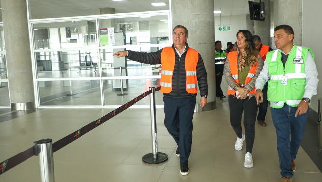 Aeropuerto Internacional de Pisco: congresistas supervisaron y apoyaron reactivación
