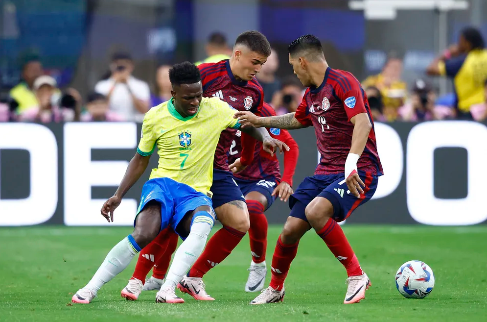 Brasil empató 0-0 ante Costa Rica por el grupo D de la Copa América 2024