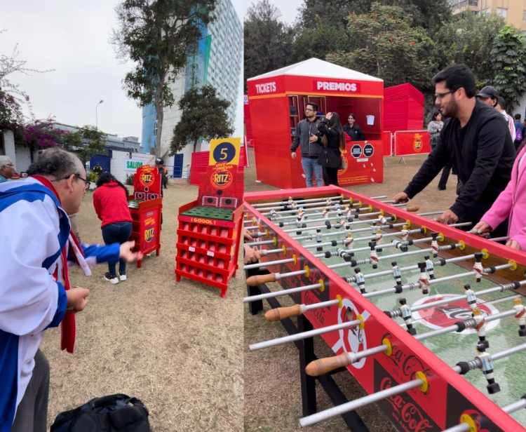 Ritz convocó a hinchas para vivir la previa del Perú vs Chile