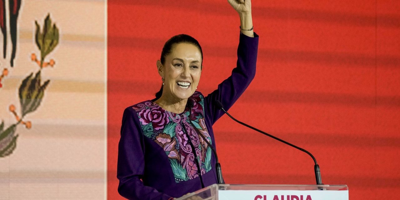 Claudia Sheinbaum ganó ampliamente elecciones en México