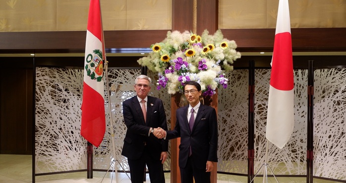 El Perú y Japón avanzan en la elaboración de una hoja de ruta para fortalecer su Asociación Estratégica bilateral