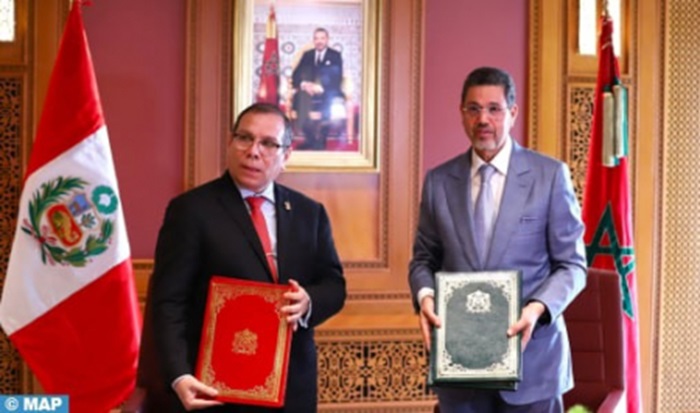 Marruecos y Perú firman un acuerdo para fortalecer su cooperación judicial