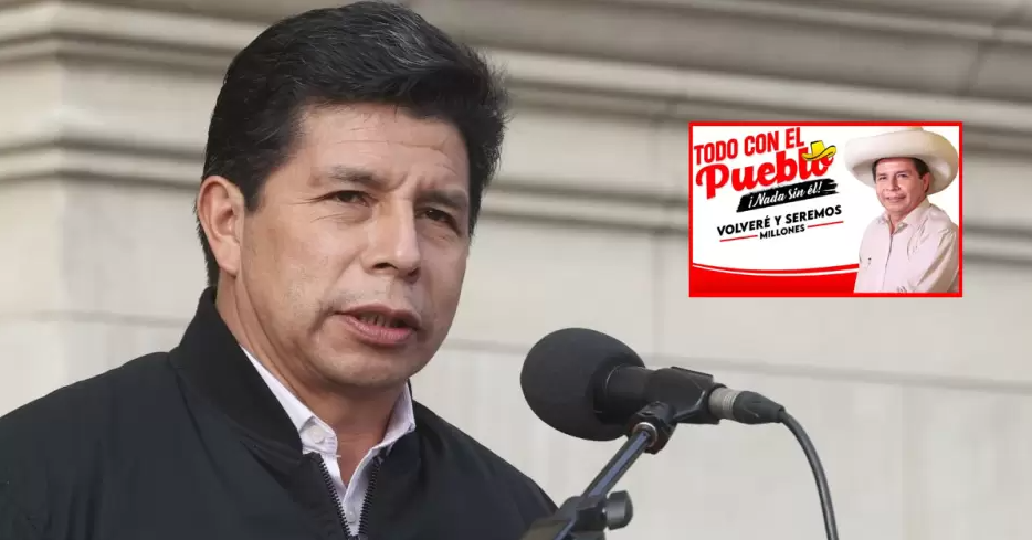 Pedro Castillo confirmó su afiliación al partido "Todo con el Pueblo"