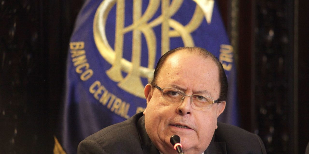 Julio Velarde estima crecimiento económico del 3.1 %