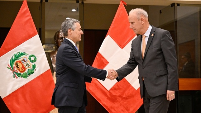Perú y Suiza fortalecen sus 140 años de relaciones