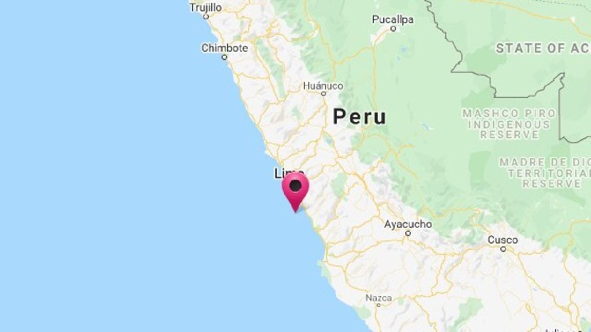 Sismo de 4.8 se sintió en Lima esta tarde