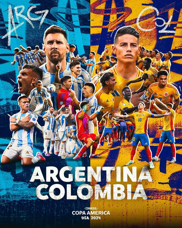 Argentina vs Colombia: Final de la Copa América 2024 en Vivo desde Miami