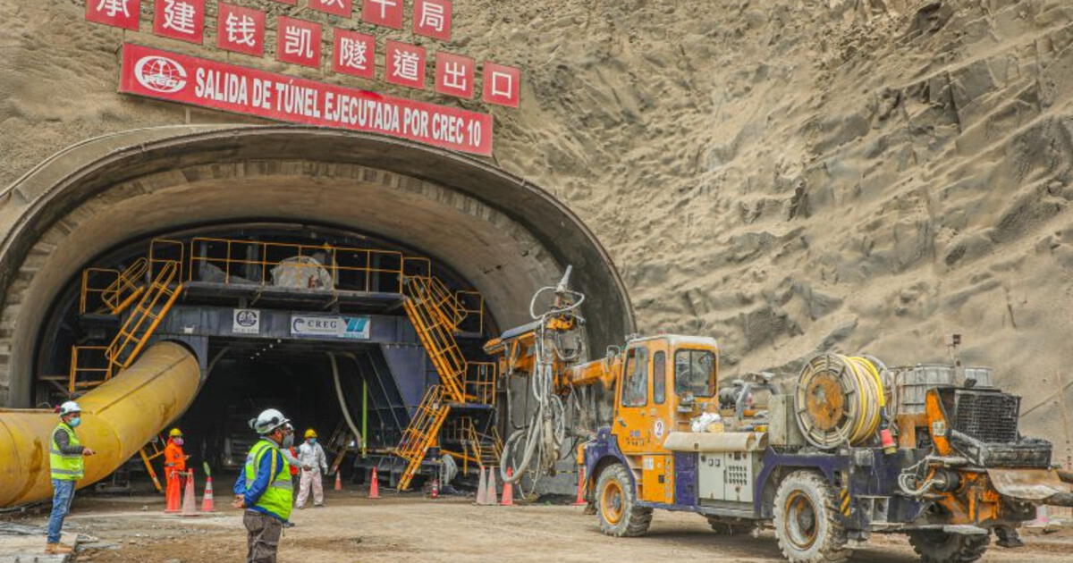 Megapuerto de Chancay: confirmar muerte de trabajador durante obras dentro de túnel