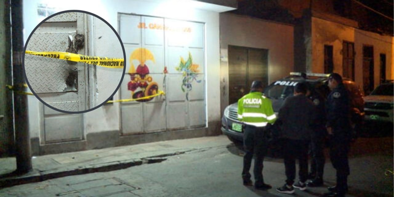 Cercado de Lima: Explotan dinamita en entrada de tienda