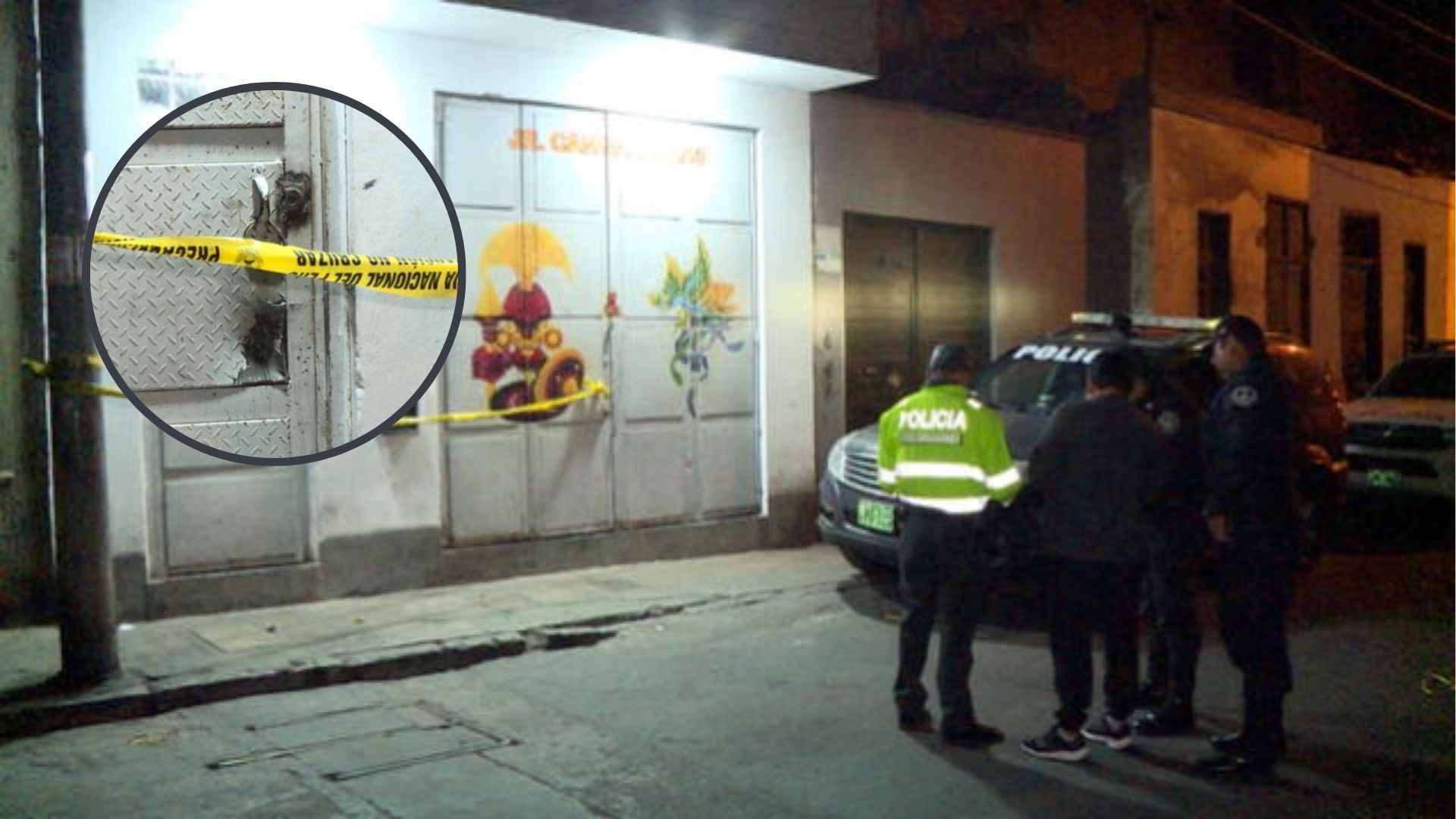 Cercado de Lima: Explotan dinamita en entrada de tienda