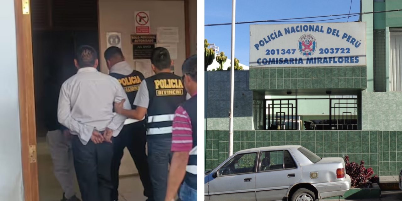 Arequipa: Capturan a policía condenado a prisión por cobrar coima