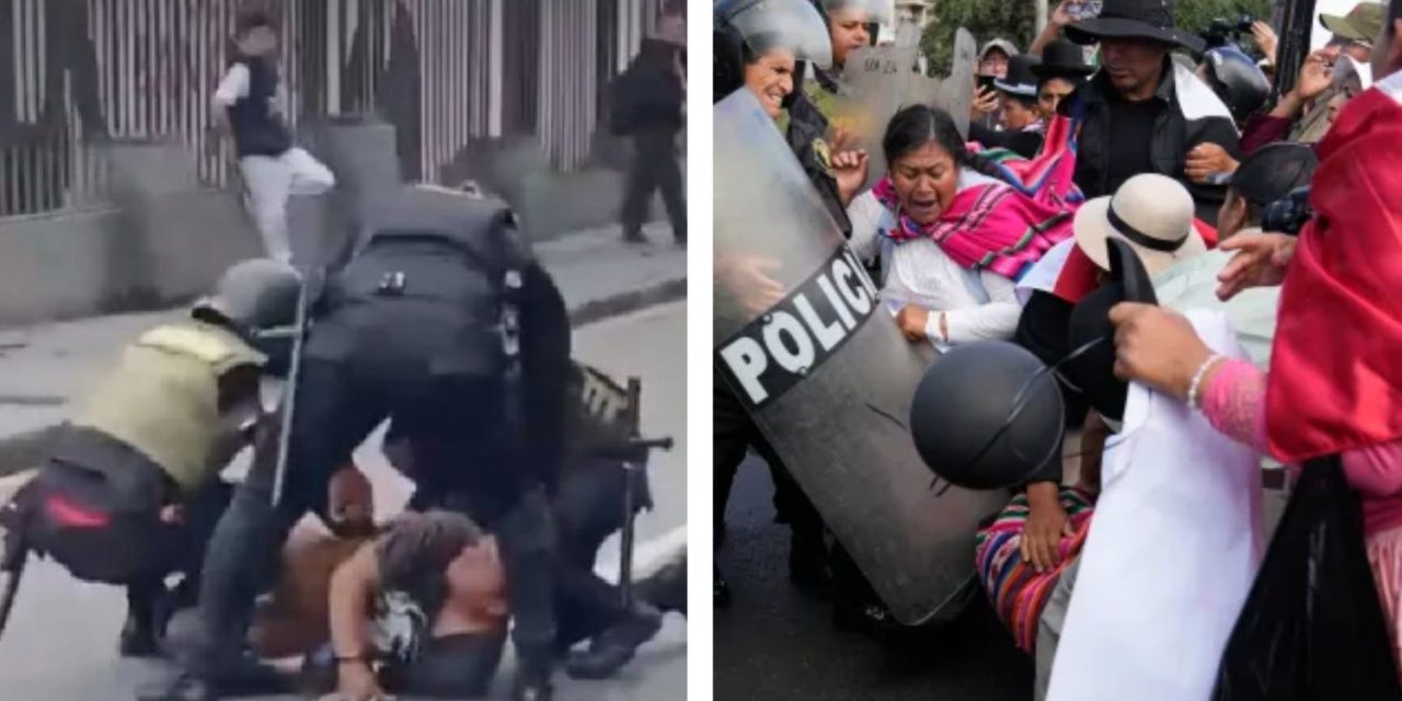 Manifestantes detenidos en marcha contra Dina fueron liberados