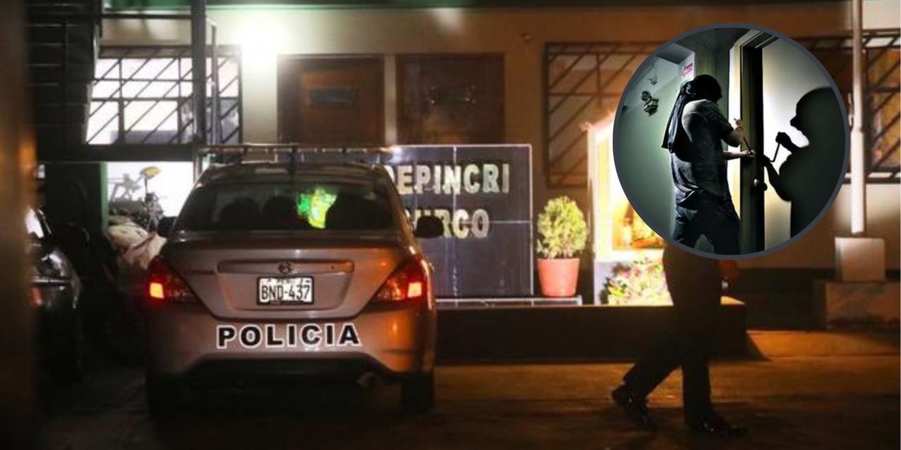 Surco: PNP arresta a banda de "robacasas" durante un asalto