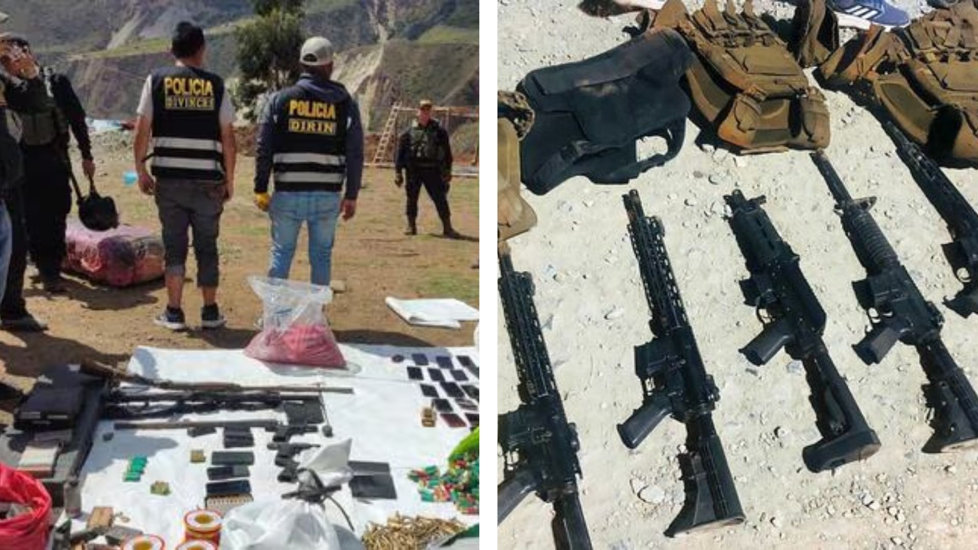 La Libertad: PNP detiene a banda involucrada en minería ilegal