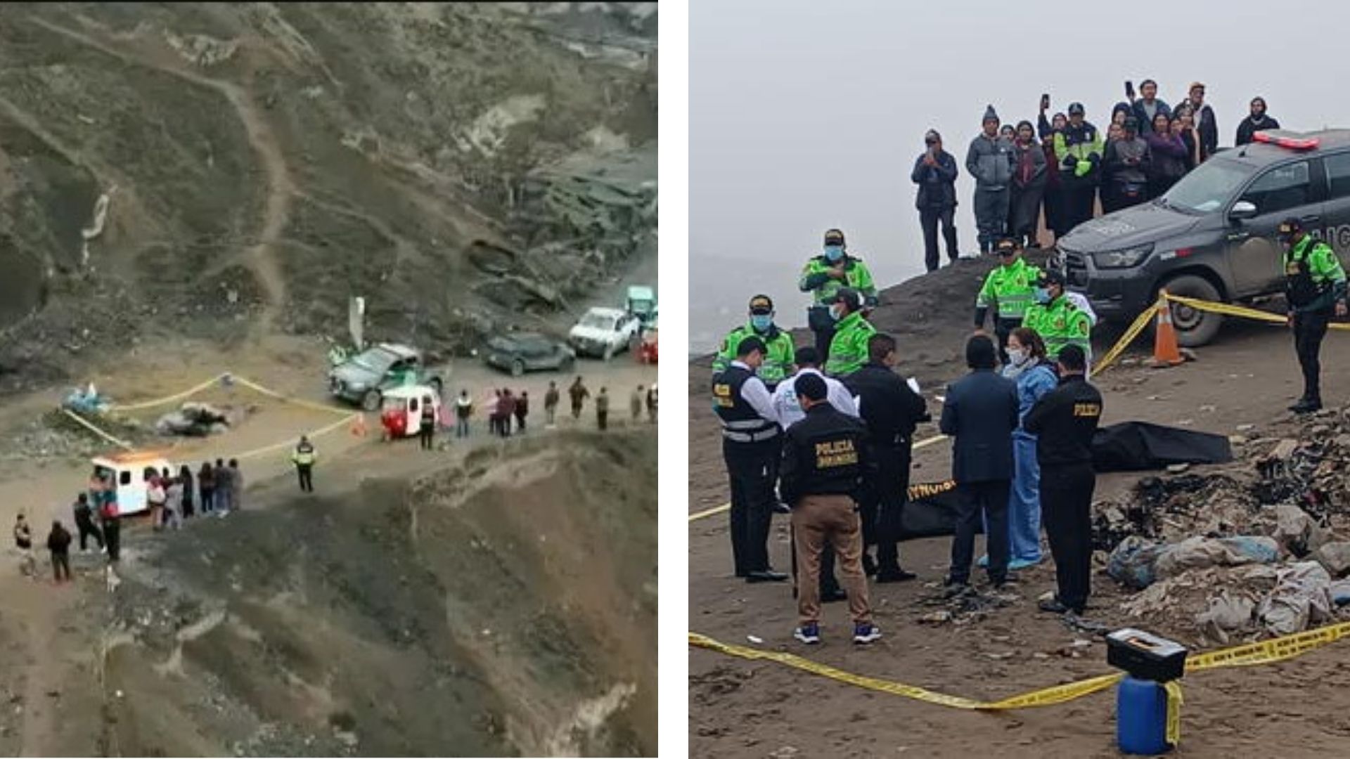 VMT: Asesinan y queman a dos personas en cerro Tres Marías